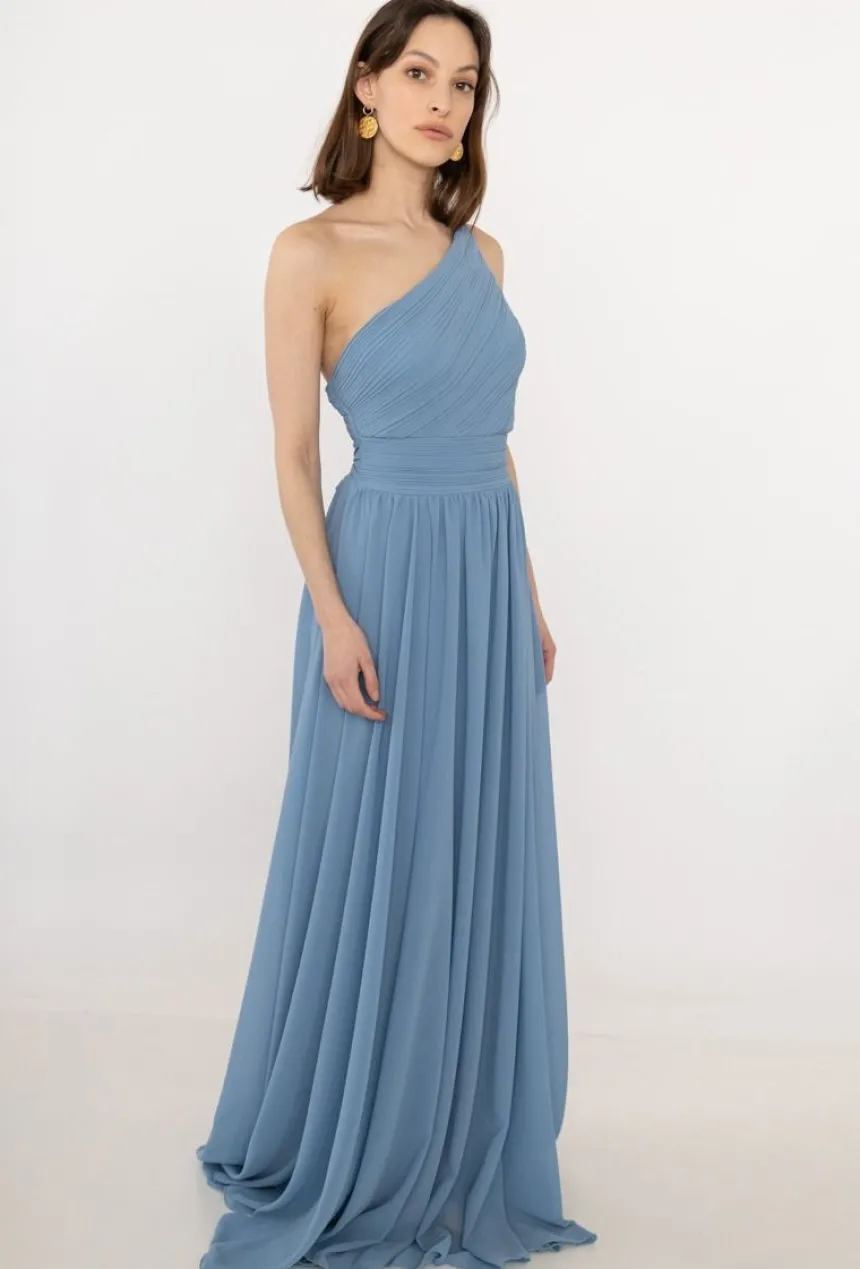 Robe demoiselle d'honneur longue femme