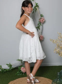 Robe dentelle cérémonie fille Romy