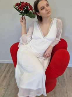 Robe de Nuit de noce longue femme