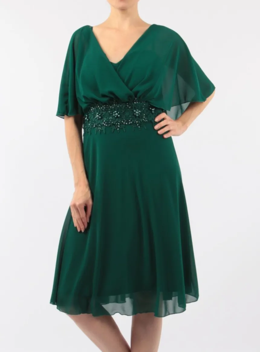 Robe de soirée courte femme grande taille Angélina