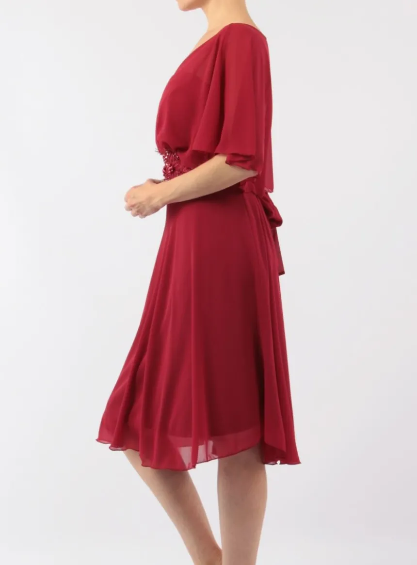 Robe de soirée courte femme grande taille Angélina