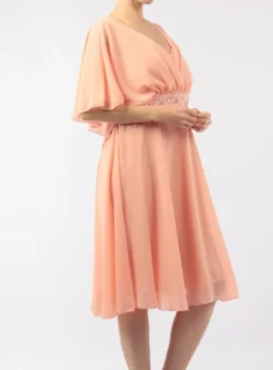 Robe de soirée courte femme grande taille Angélina