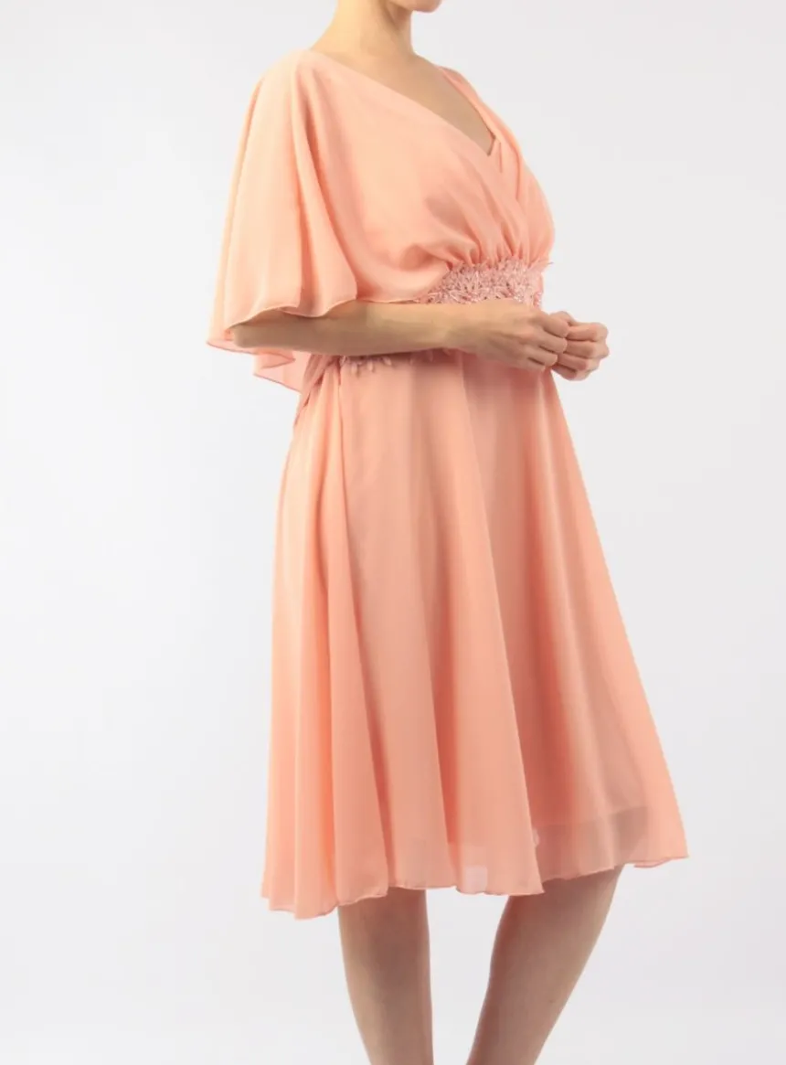 Robe de soirée courte femme grande taille Angélina