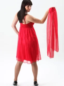 Robe de soirée courte femme Émeline + étole