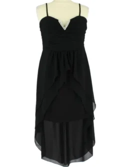 Robe de soirée femme courte devant long derrière Anna