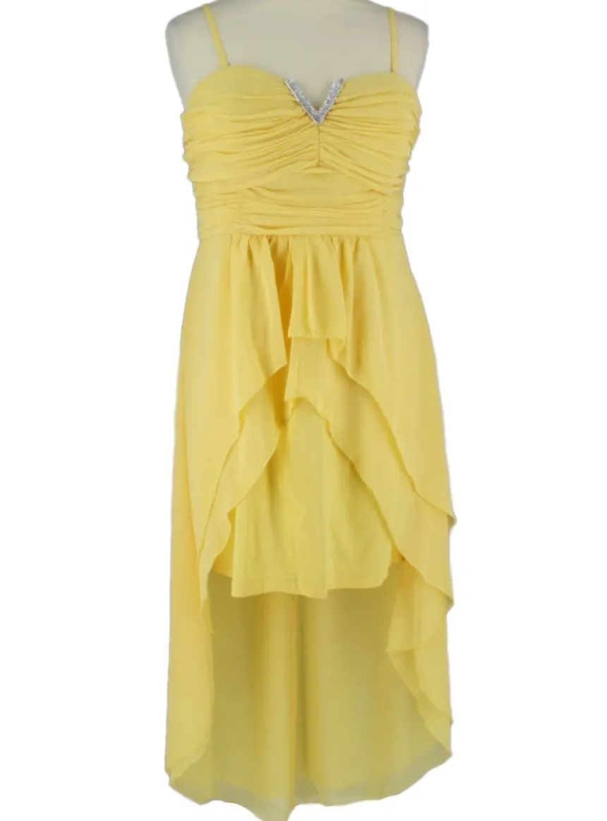Robe de soirée femme courte devant long derrière Anna
