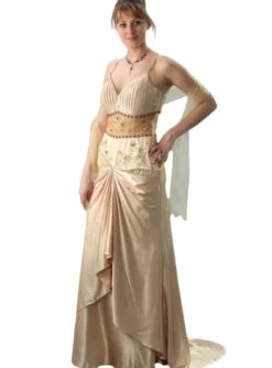 Robe de soirée femme longue Maïssa + étole