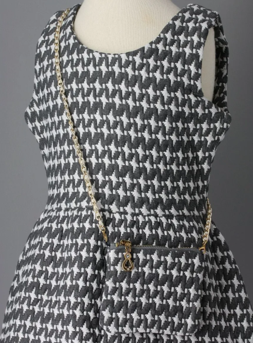 Robe de soirée fille + pochette Jacqueline
