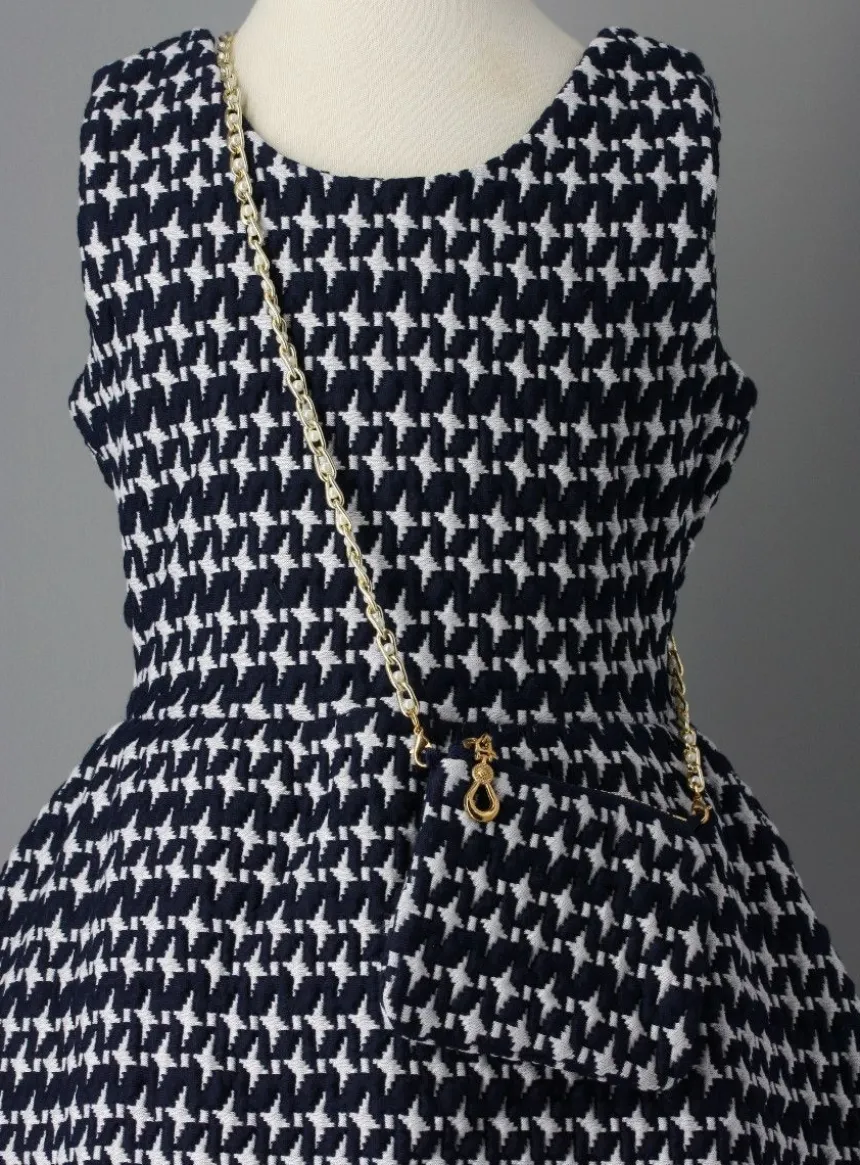 Robe de soirée fille + pochette Jacqueline