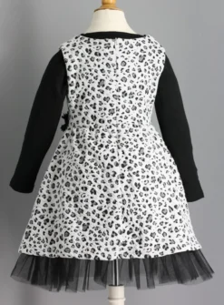 Robe de soirée fille + polo Noir 2 ans