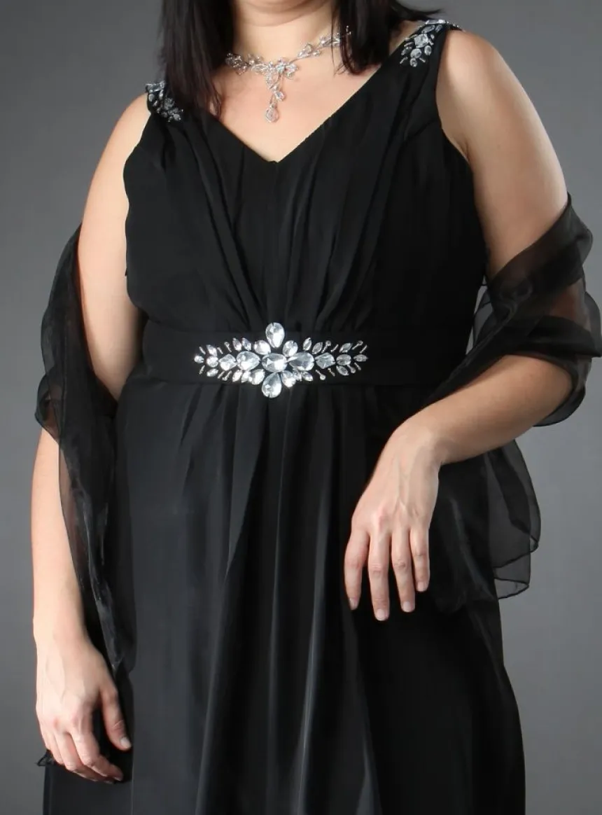 Robe de soirée grande taille Sévanna