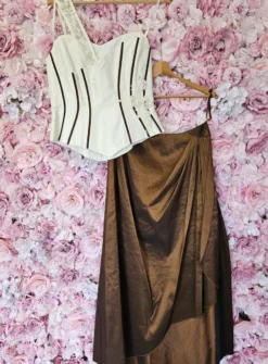 Robe de soirée longue à corset pour mariage femme