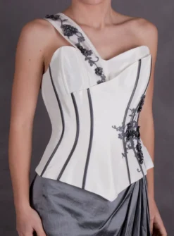 Robe de soirée longue à corset pour mariage femme