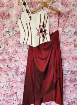 Robe de soirée longue à corset pour mariage femme
