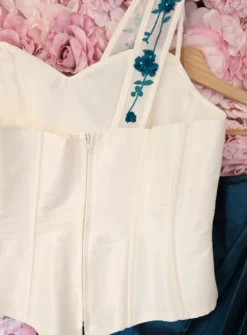 Robe de soirée longue à corset pour mariage femme