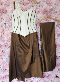 Robe de soirée longue à corset pour mariage femme