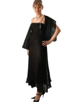 Robe de soirée longue femme Catherine + étole