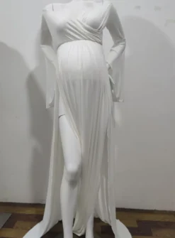 Robe de soirée longue femme enceinte