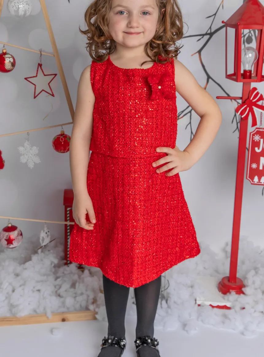 Robe de soirée ou pour Noël Fille