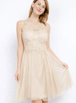 Robe jeune fille tulle et dentelle