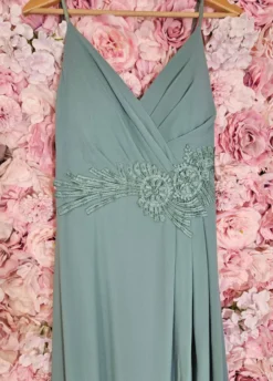 Robe mariage longue fendue femme