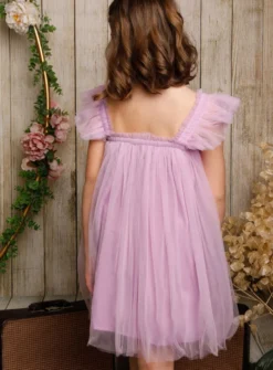 Robe tutu tulle Shirel avec petites manches