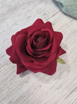 Rose en velours