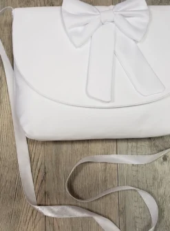 Sac cérémonie fille nœud Blanc