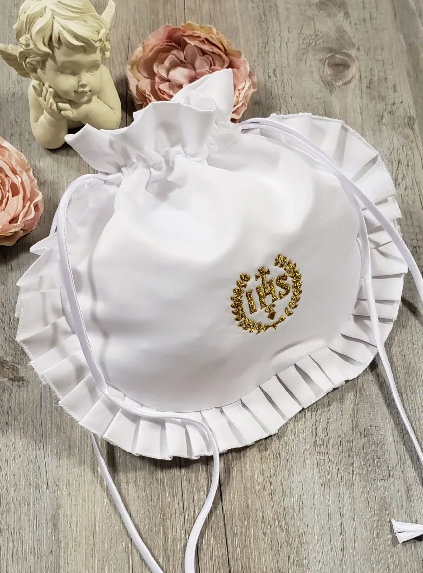 Sac de communion avec broderie