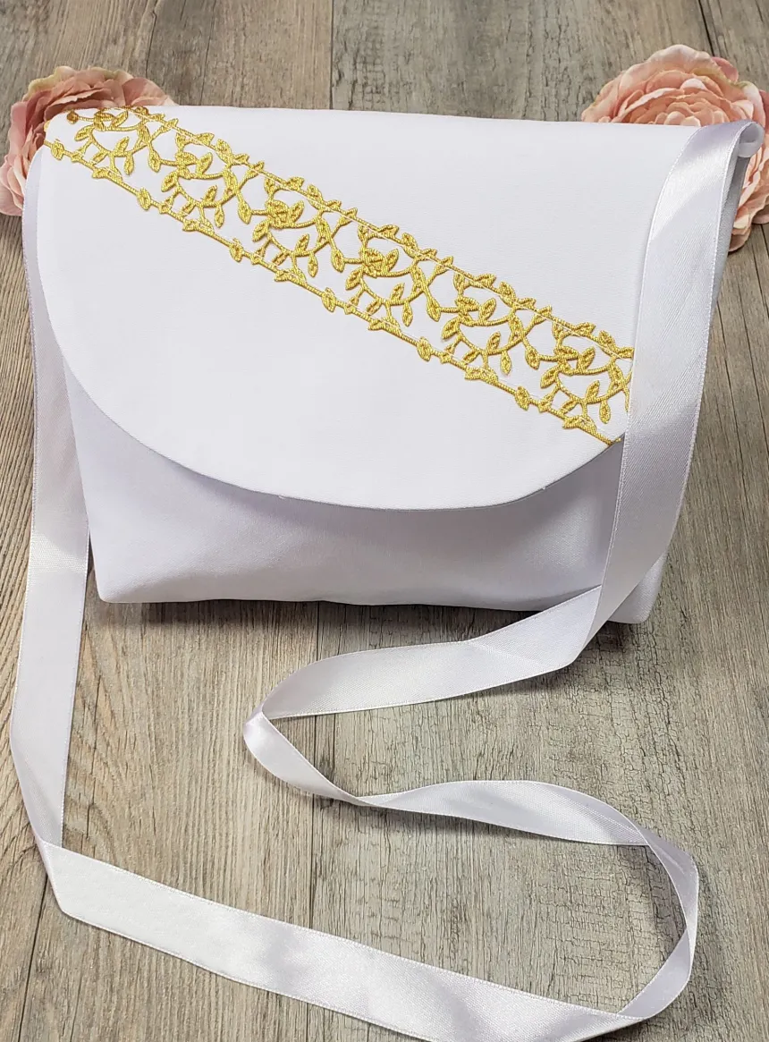 Sac de communion or ou argent