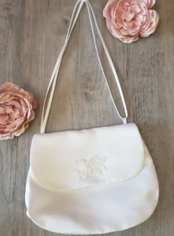 Sac de cérémonie avec détail fleur