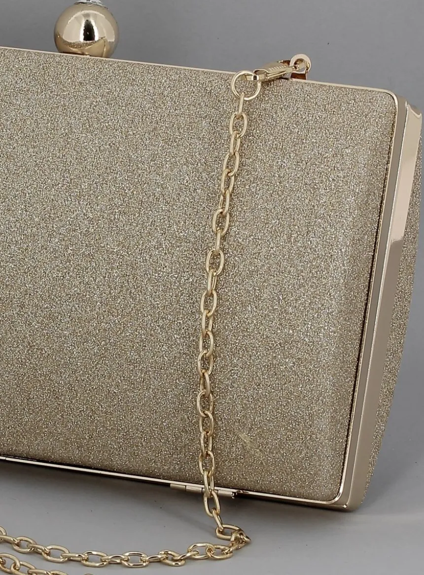 Sac de soirée clutch scintillant