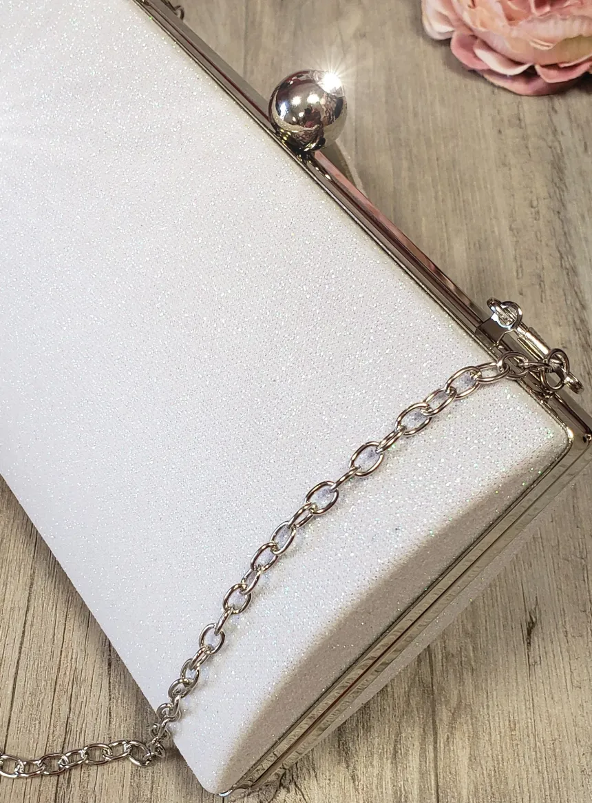 Sac de soirée clutch scintillant