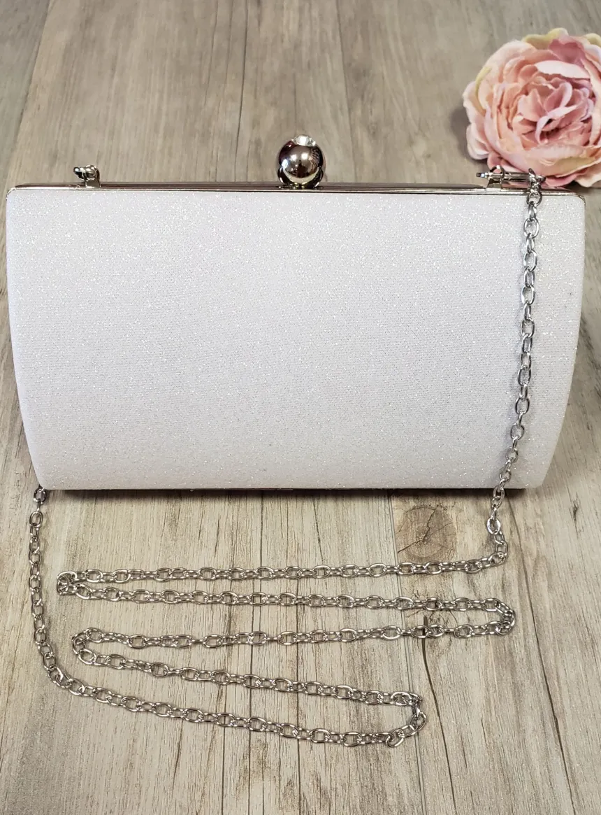 Sac de soirée clutch scintillant