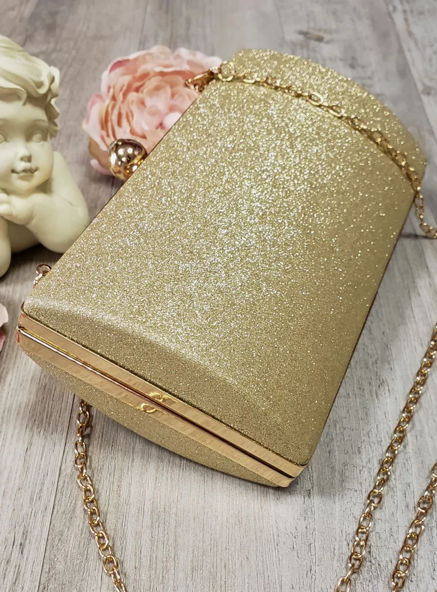 Sac de soirée clutch scintillant
