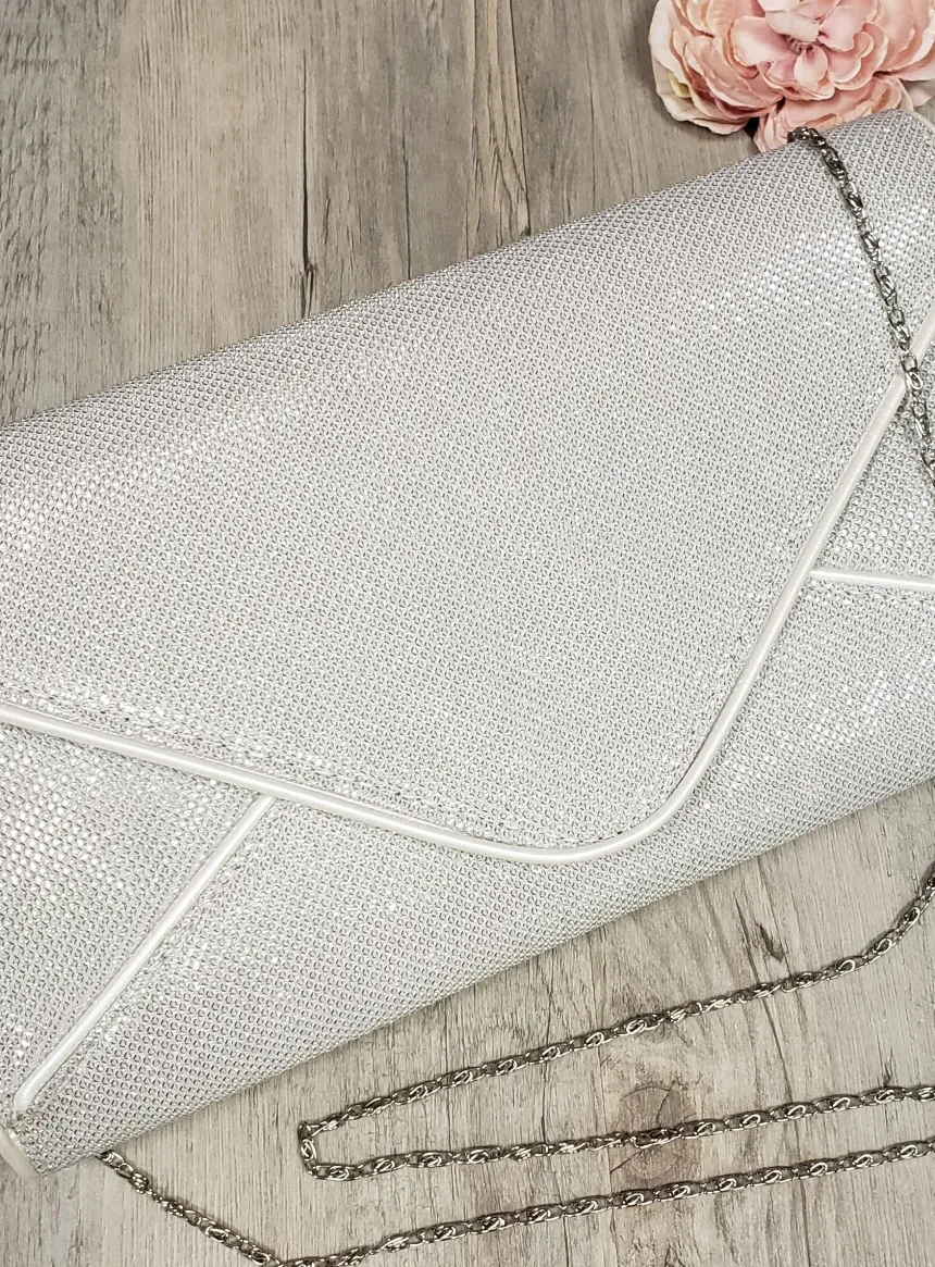 Sac pochette mariage ou soirée grand format
