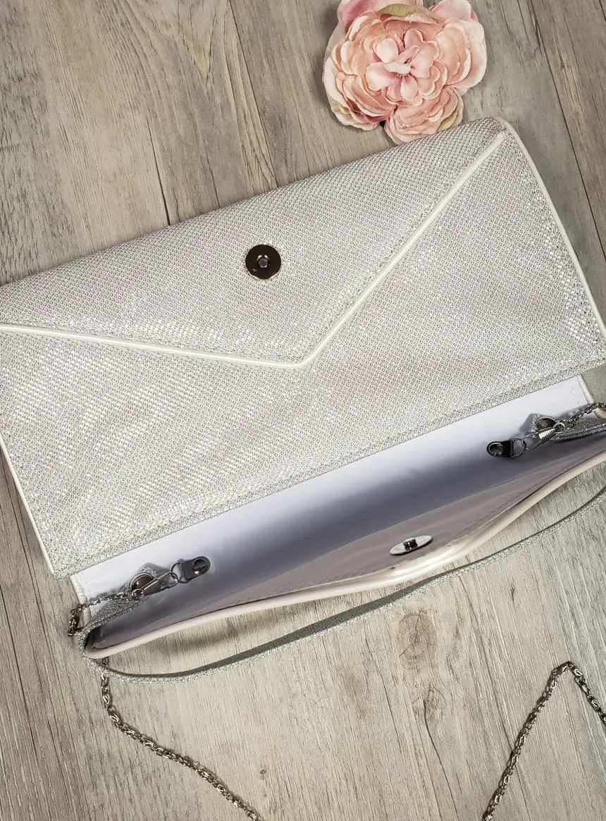 Sac pochette mariage ou soirée grand format