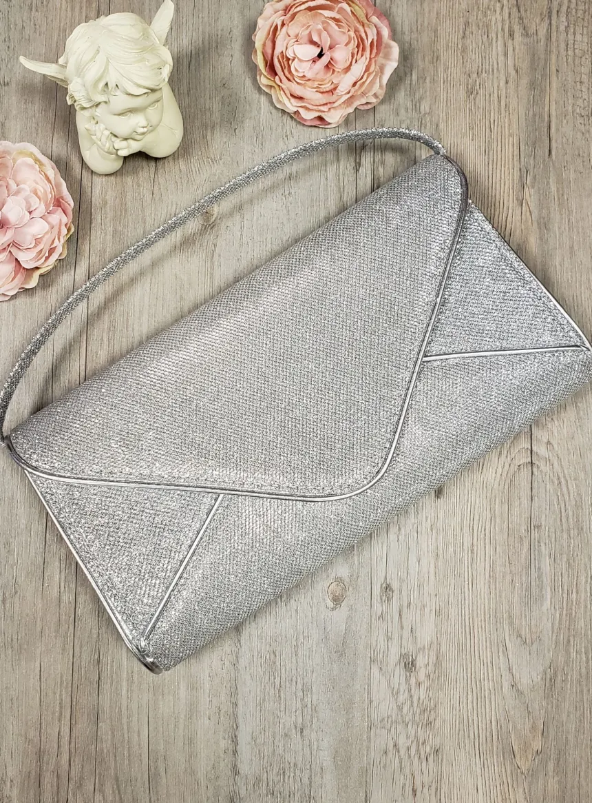 Sac pochette mariage ou soirée grand format