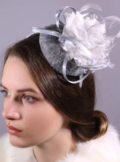 Serre tête bibi avec plume