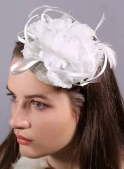 Serre tête bibi avec plume
