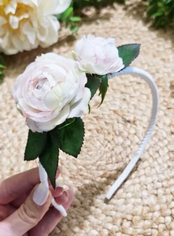 Serre-tête Fleurs de Pivoines