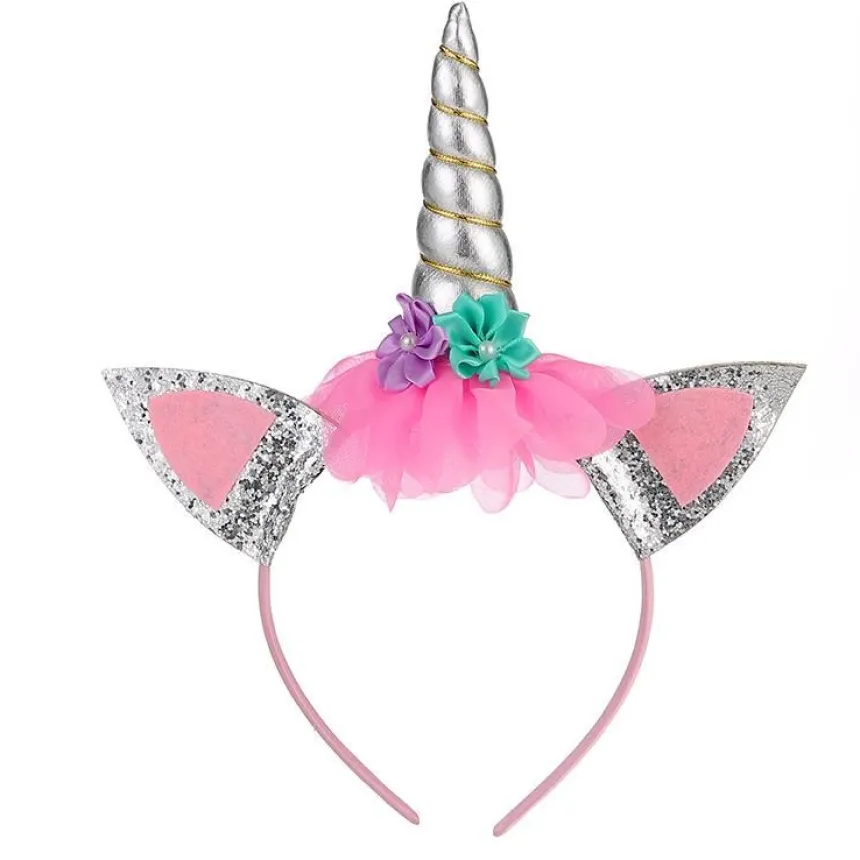 Serre tête licorne1 pièce