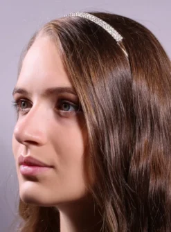 Serre tête ligne de strass