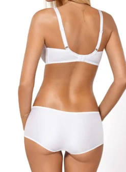 Shorty blanc dentelle chic Athina