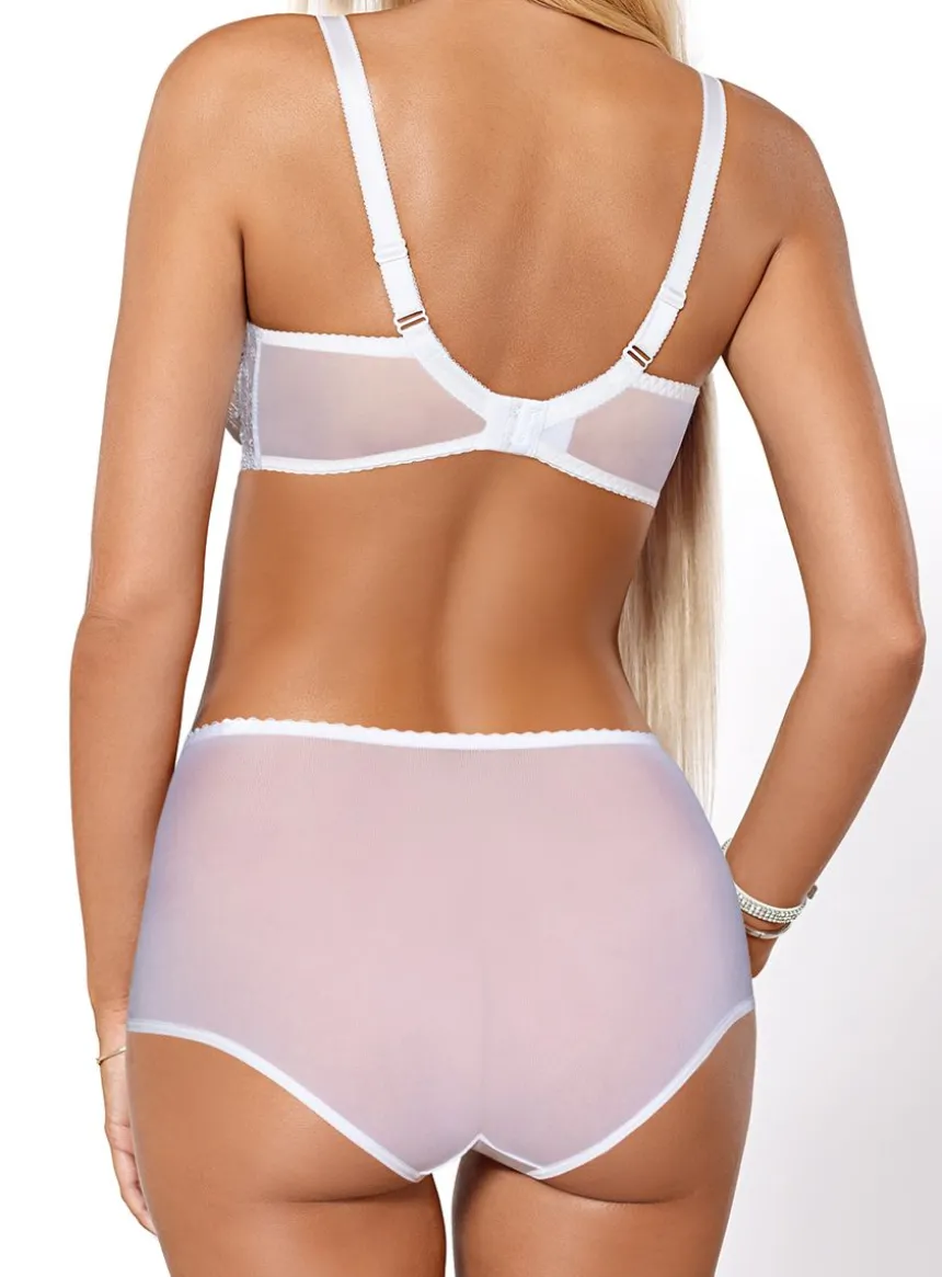 Shorty blanc dentelle Collection Jenny