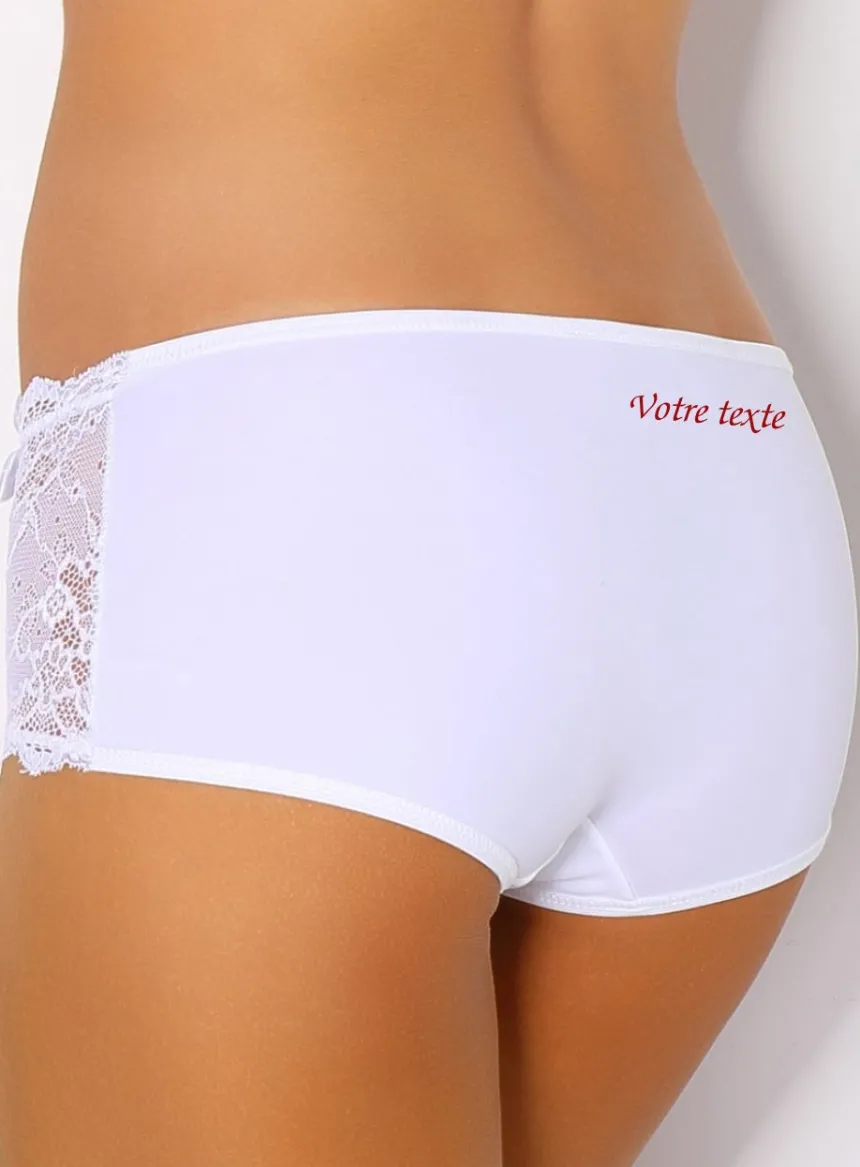 Shorty dentelle mariage VESTA