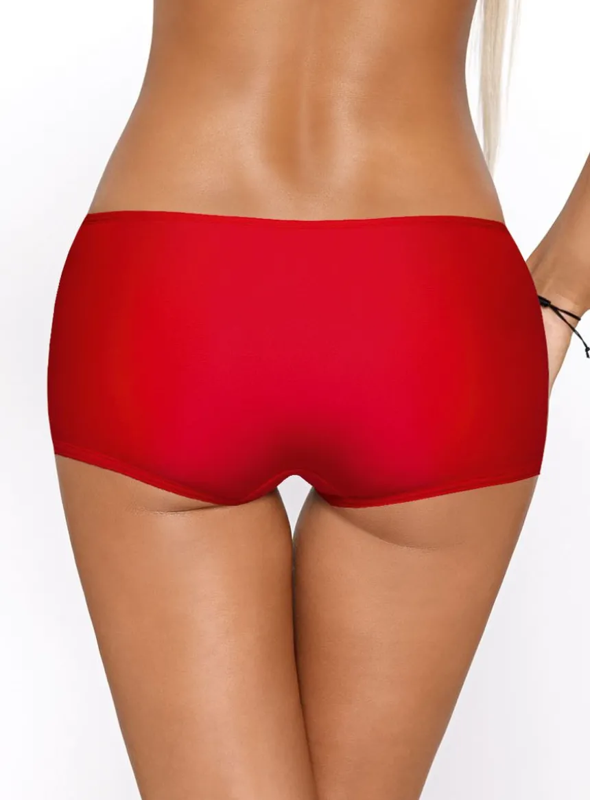 Shorty uni et dentelle Collection Vesta
