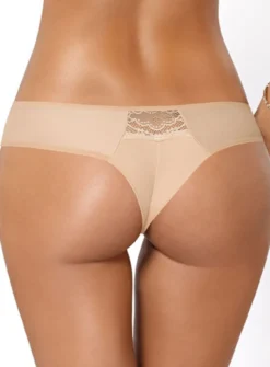 String unie et dentelle Collection Vesta