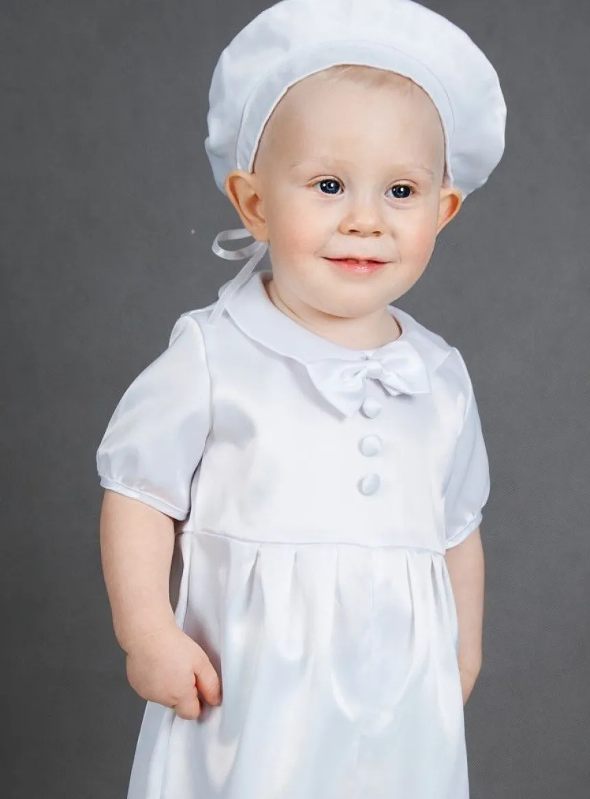 Tenue bébé garçon Vinci Blanc 3 mois