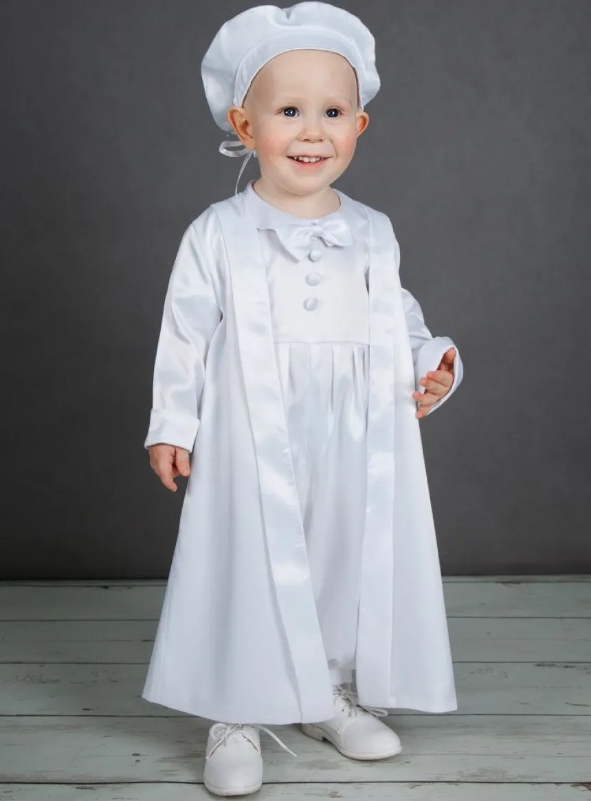 Tenue bébé garçon Vinci Blanc 3 mois